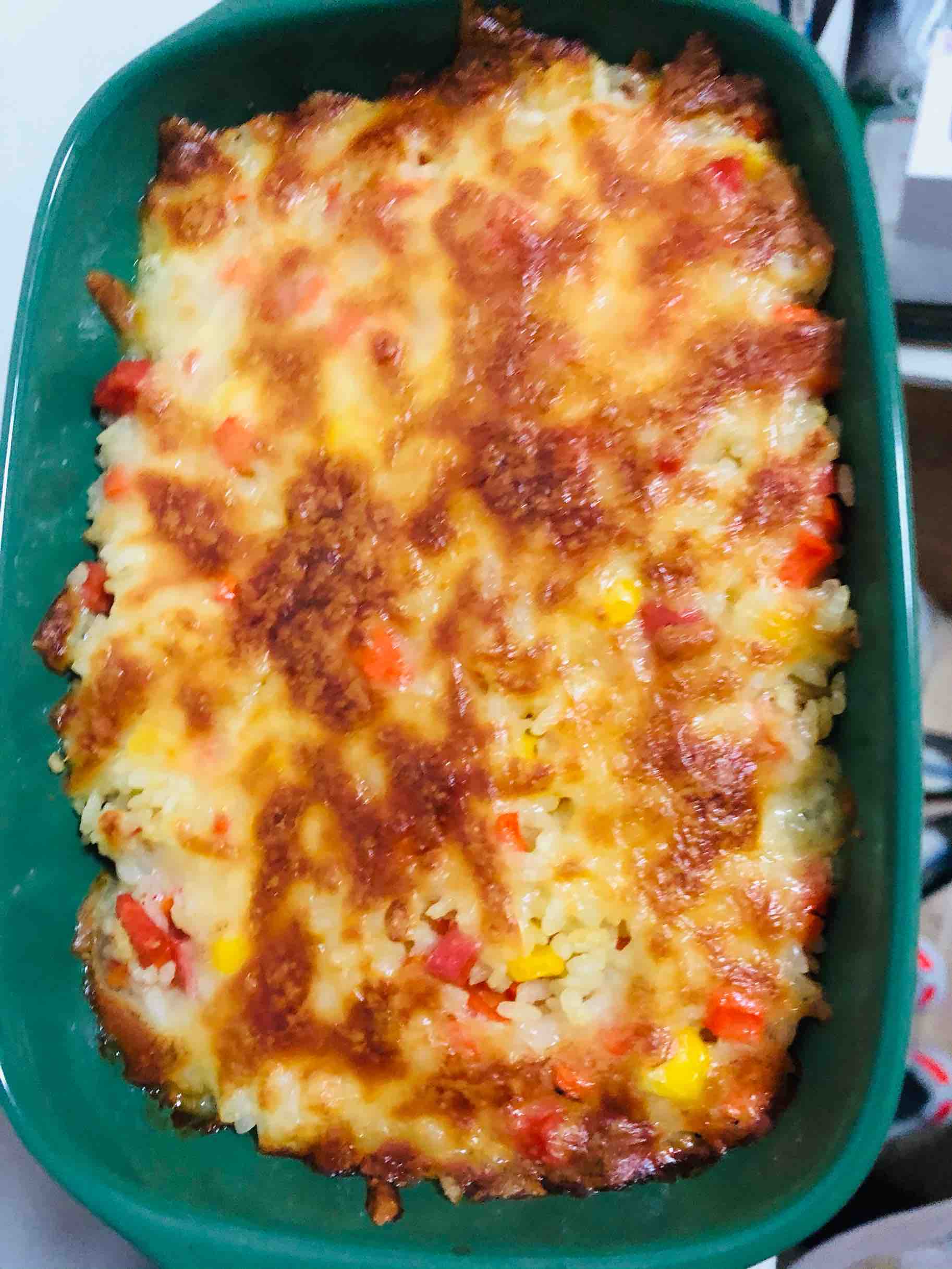 Cheese Baked Rice recipe