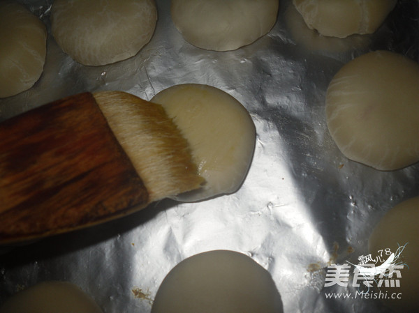 Su-style Purple Potato Filling Mooncake recipe