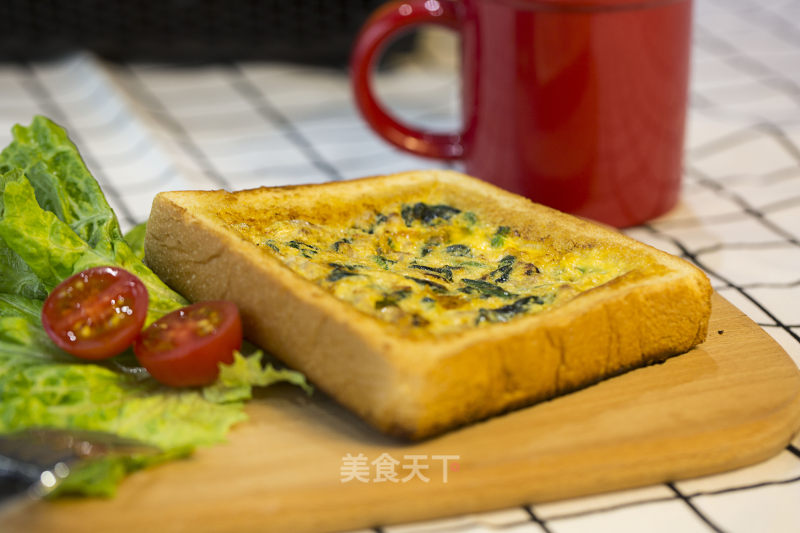 Quiche Toast Thick Slices recipe