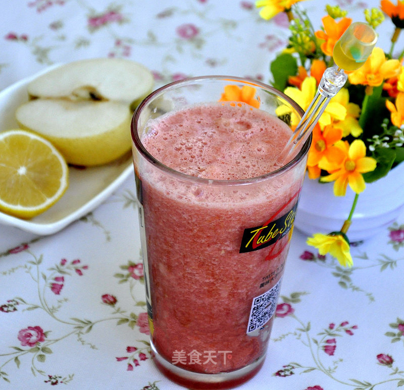 Strawberry Juice Peach Pineapple Juice recipe
