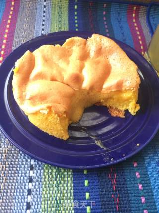 Popped Honey Concave Cake recipe