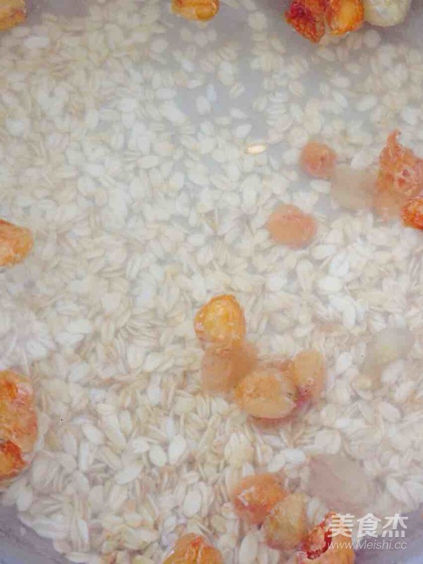 Oatmeal Longan Porridge recipe