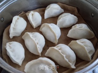 Steamed Dumplings with Pork Stuffing recipe