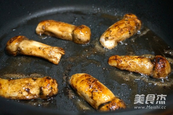 Pan-fried Matsutake recipe