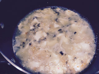 Scallion Tofu Soup recipe