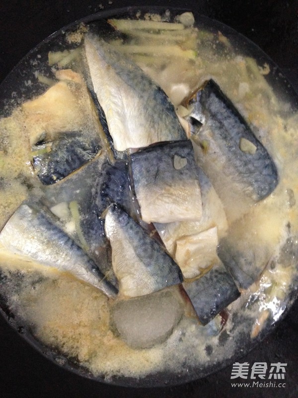 Wine-flavored Dried Mackerel recipe