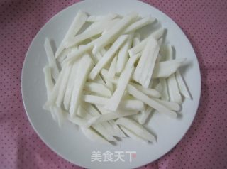 Crab Meat Rice Cake Strips recipe