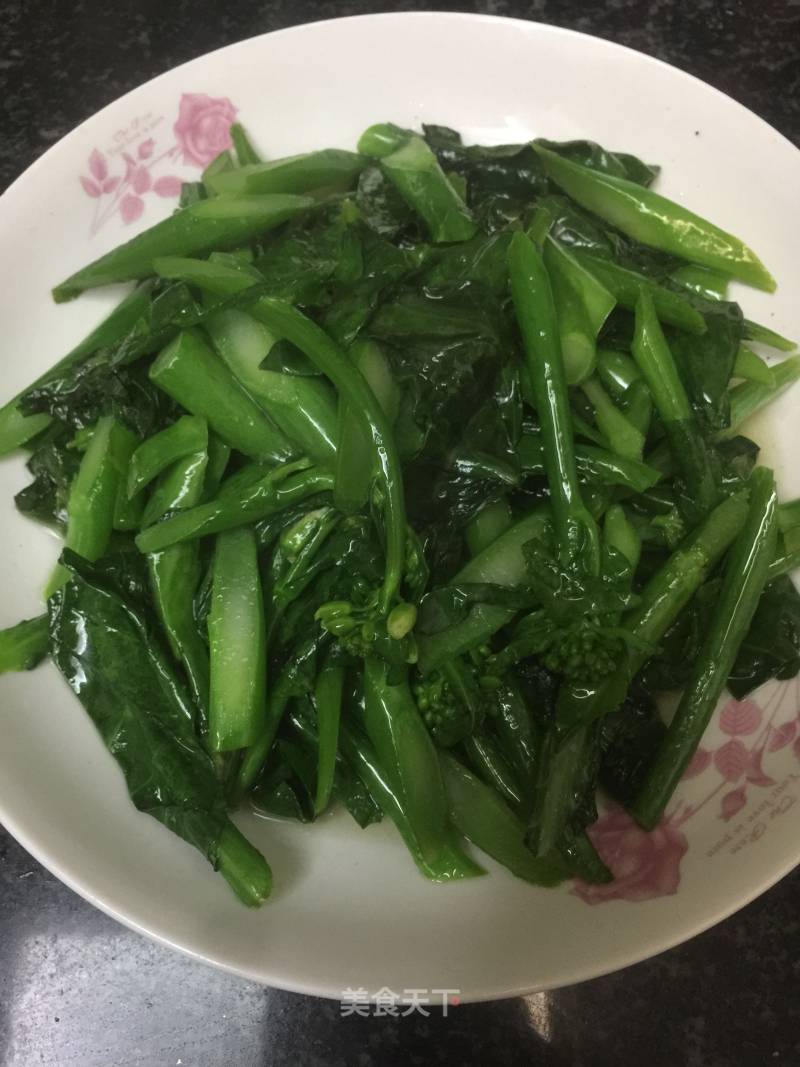 Stir-fried Chinese Kale recipe