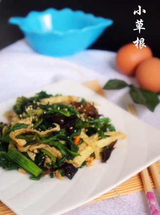 Cold Spinach Fungus recipe