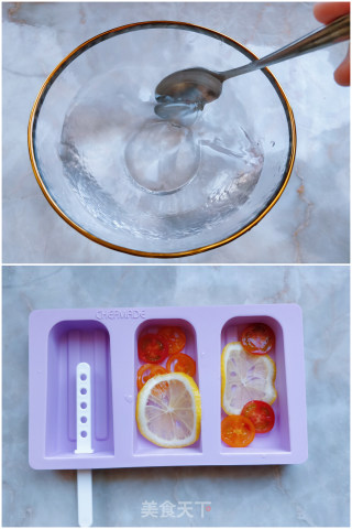 Fruit Popsicle recipe
