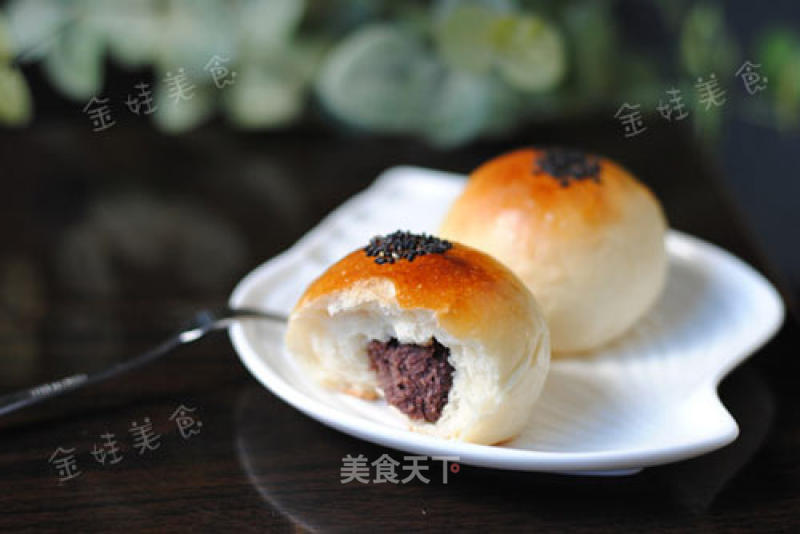 【red Bean Bread】 recipe