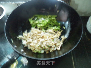 Green Pepper Shredded Pork recipe