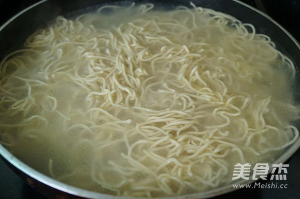 Braised Taro Yam Noodles recipe