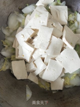 Chinese Cabbage Tofu recipe