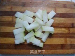 Grilled Winter Melon with Shiitake Mushrooms recipe