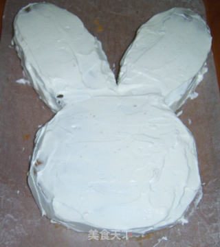 Shy Bunny Cake with Bow recipe