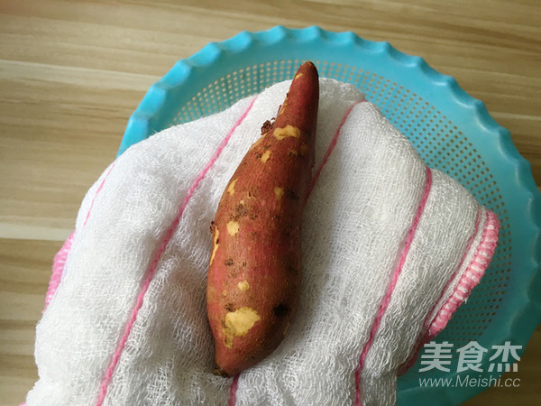 Air Fryer Version Roasted Sweet Potatoes recipe