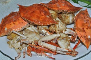 Stir-fried Crab with Scallion and Ginger recipe