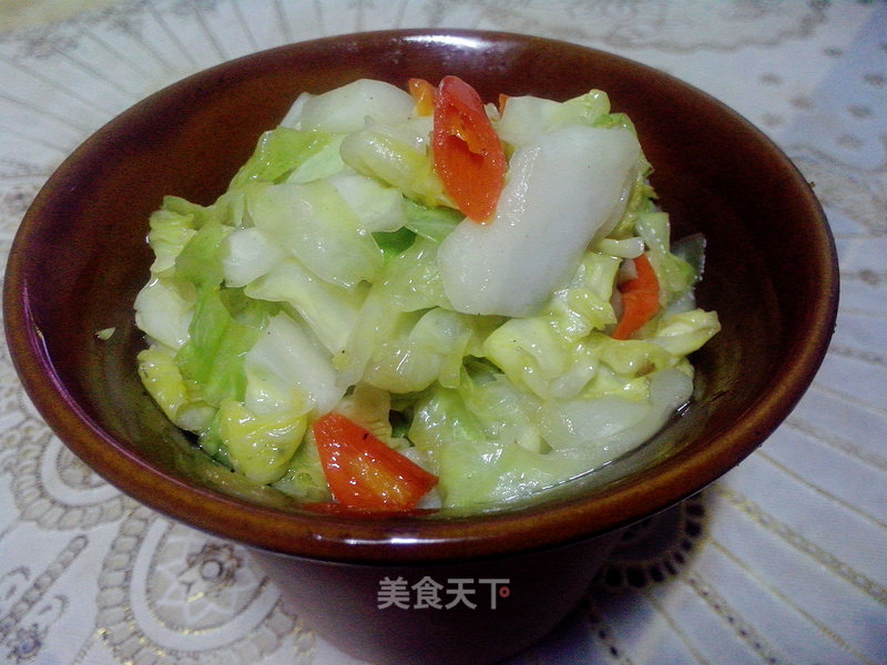 Home-style Taste (3)-spicy Cabbage recipe