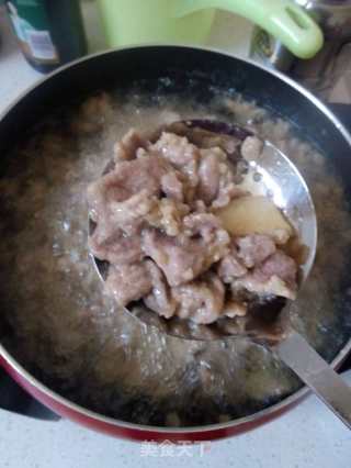Stir-fried Lamb with Scallions recipe