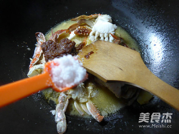 Fried Crab with Shacha Sauce recipe
