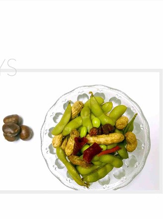 Edamame Peanuts for Summer Snacks recipe