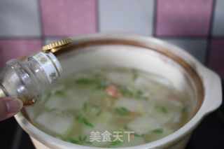 【winter Melon and Shrimp Soup】 recipe