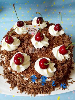 Black Forest Birthday Cake recipe