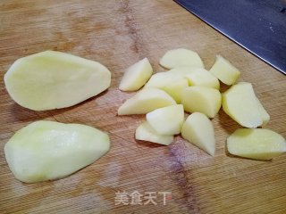 Potato and Bean Noodles recipe