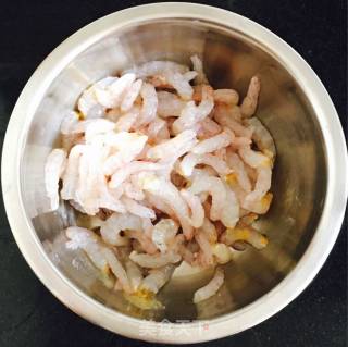 Scrambled Eggs with Leek and Shrimp recipe