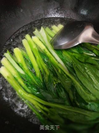 Stir-fried Rape Heart recipe