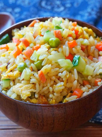 Curry Tartary Buckwheat Rice Fried Rice recipe