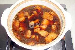 Braised Pork with Cuttlefish and Quail Eggs recipe