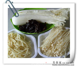 Crispy Bamboo Shoots and Cabbage Core recipe