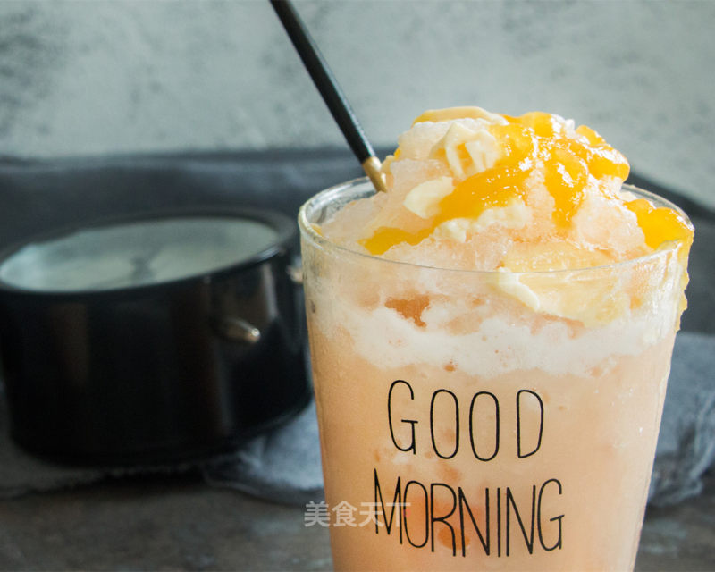 Summer Smooth and Sweet Milk Tea Pudding Sorbet recipe
