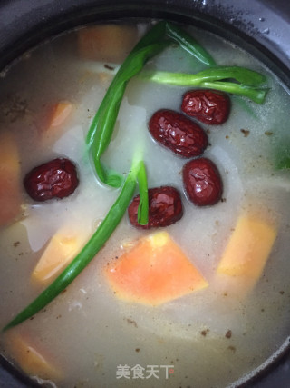 Crucian Papaya Soup recipe