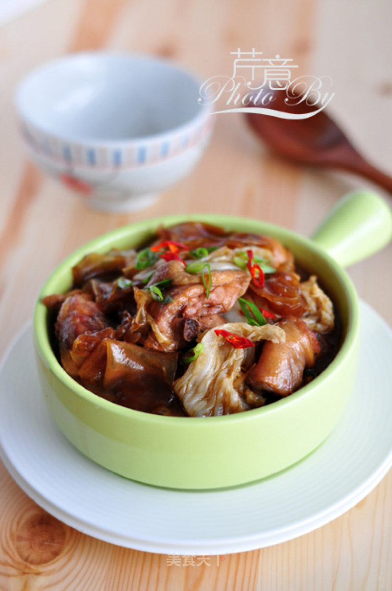 Cabbage Fenpi Chicken recipe
