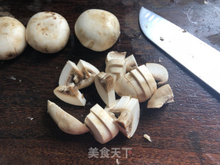 Stir-fried Shrimp with Mushroom and Winter Bamboo Shoots recipe