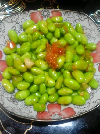 Vegetarian Fried Edamame recipe