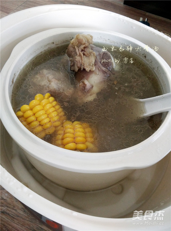 Corn Horseshoe Bone Soup recipe