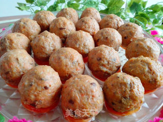 Quail Egg Carrot Meatballs recipe