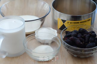 6 Inch Mulberry Gradient Mousse recipe