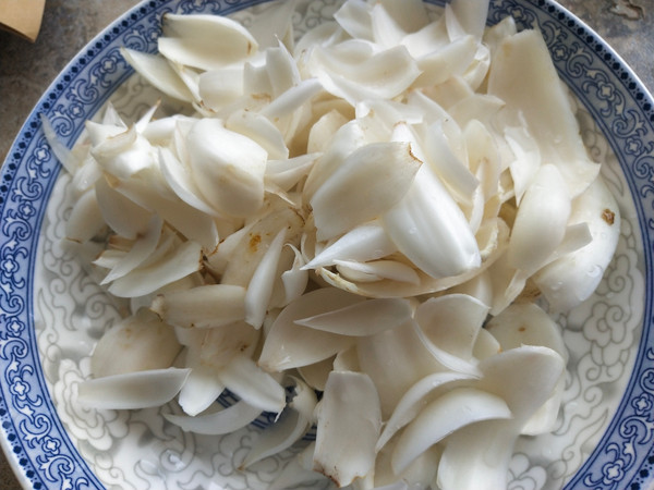 Stir-fried Lily recipe