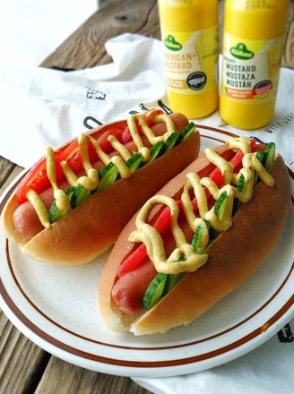 Delicious Hot Dog Meal Buns