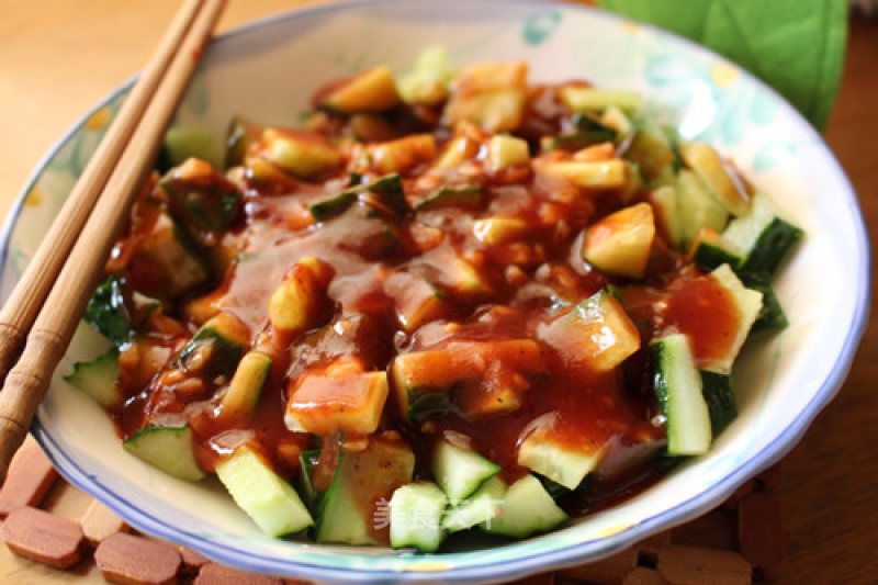 Cucumbers in Pizza Sauce recipe