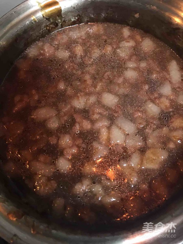 Barbecued Pork Crisp with Honey Sauce recipe