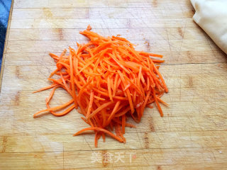 Homemade Three Shreds (tofu Skin, Kelp and Carrot Shreds) recipe