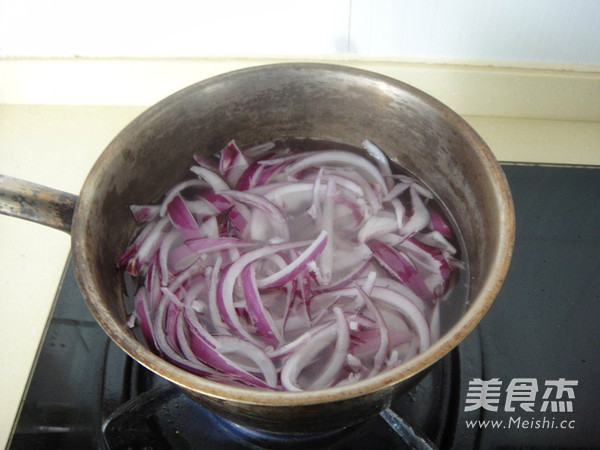 Chicken Shredded with Onion recipe