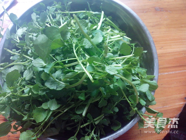 Garlic Watercress recipe