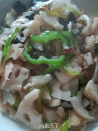 Vegetarian Fried Lotus Root Slices recipe